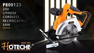 HOTECHE&reg; 20V Lithium Cordless Circular Saw P800123