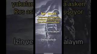 &Ouml;lmek &uuml;zere olan Ukraynalı askerin rus askeri ile savaş meydanında girdiği diyalog