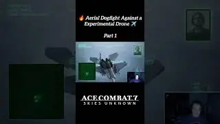 Aerial Battle Against Erusean Experimental Drone (Part 1) | #acecombat7 #gaming #fighterjet #Flying