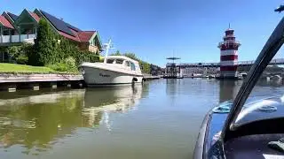 Bootstour von Flecken Zechlin, den Gro&szlig;en Zechliner See, Kan&auml;le & Seen, zum Rheinsberger See, Teil 3