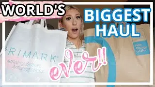 WORLD'S BIGGEST PRIMARK HAUL | HUGE AW22 WOMENS & KIDS HAUL