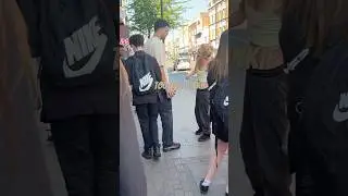 have you met this Junkie Lady in Tooting, South London? #shorts #london #crazy #streats