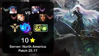 Sona Support + Lux vs Yuumi + Sivir - NA Challenger - Patch 25.17