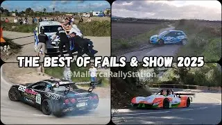 BEST OF FAILS & SHOW 2025 | BALEARIC RALLY & HILLCLIMB |  @MallorcaRallyStation ​