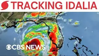 Radar shows Hurricane Idalia's path toward Florida