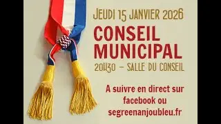 Conseil Municipal du 15/01/2026