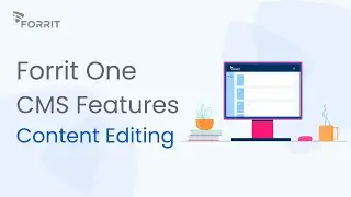 Forrit One CMS Features - Content Editing, Component-Based Builder | Templated Page Building
