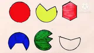 How to good drowning SHAPOS DRAWING ll EASY BEAUTIFUL COLORING SIX SHAPOS PANTING with coloring 