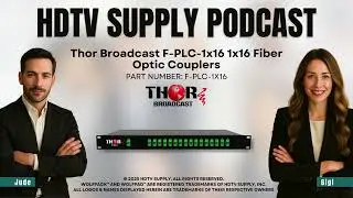 Thor Broadcast F-PLC-1x16 1x16 Fiber Optic Couplers