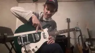 Gretsch Corvette G.Love Signature  ( TV Jones Power'tron pickups) demo