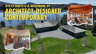 Architect-Designed Contemporary | 972 VT Route 5A, Westmore, VT