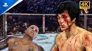 Bruce Lee vs. Isaac Frost - EA Sports UFC 3 - Epic Fight 🔥🐲