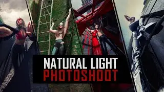 NATURAL LIGHT SHOOT // 2 Photographers 1 Model