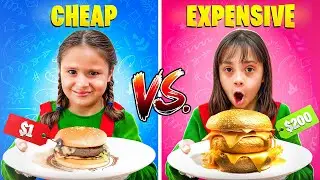 CHEAP vs EXPENSIVE Food Challenge!