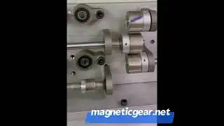 Silent Power! 🤫 Magnetic Gears Deliver Torque with Zero Oil