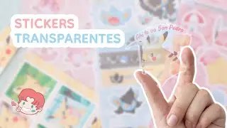 Haciendo Stickers Transparentes 🫥😱☾