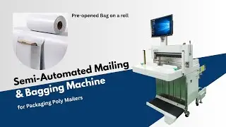 Semi Automatic Fulfillment Baggers for Packaging Poly Mailers | SelectAuto | SelectPack&trade;️ #machine