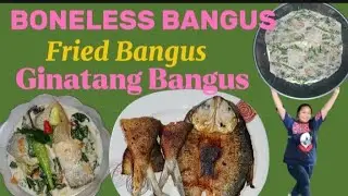 Boneless Bangus  Ginatang Bangus Creamy coconut milkfish Savory creamy Filipino food My Own Version 