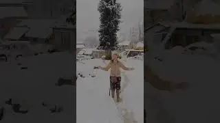 #1st Snow fall - Manali : 6th Dec 2021