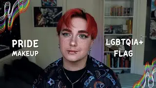 Happy Pride Month! - Makeup inspired by the LGBTQIA+ flag