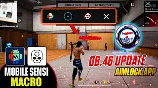 OB46 UPDATE Free fire aimbot Apk ☠️ 1000% Working App Macrodroid sensi | 🔥No recoil Headshot app 👹