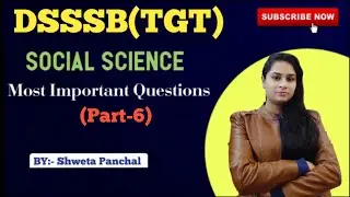 DSSSB TGT  SOCIAL SCIENCE IMPORTANT QUESTIONS , GEOGRAPHY PART 1 ,FOSTER ACADEMY