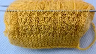 New Woolen Sweater Design l Knitting Tutorial 🧶  l Woolen Pattern
