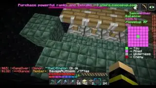 Minecraft Factions - Ghast Grinder build part 1 of 2