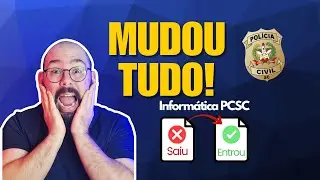 Essa é a Matéria mais importante no Concursos PCSC 2025!