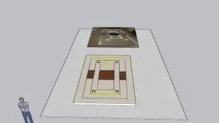 Sketchup  Modeling\ False ceiling Design / Sketchup Interior Design 
