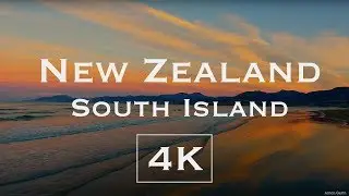 New Zealand. South Island. 4K - Aerial drone footage
