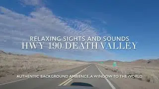 🌅Picturesque Drive | Hwy 190 through Death Valley, CA