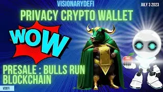 PRESALE For Bulls Run Blockchain 💎 First Ever Multi-Chain Privacy Crypto Wallet 🐳💥🚀