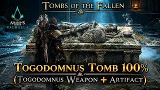 Assassin Creed Valhalla - Togodomnus Tomb 100% Walkthrough | Tombs of the Fallen