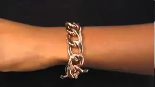 Juicy Couture Rose Gold Collection Chunky Link Bracelet SKU: #8050242