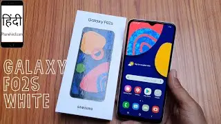 Samsung Galaxy F02s Unboxing, White, 4GB/64GB