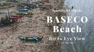 DJI Spark / Baseco Beach / birds eye view / Pagtulungan nating linisin / #baseco #djispark