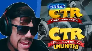 ONLINECTR, MODS, TIERLIST, DESAFIOS E MAIS || Crash Team Racing (PS1)