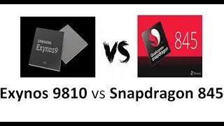 Samsung exynos 9810 Vs Qualcomm Snapdragon 845 #processor Comparision