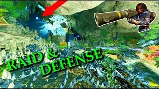 RAIDING While DEFENDING on ARK Survival ASCENDED Official Servers!?