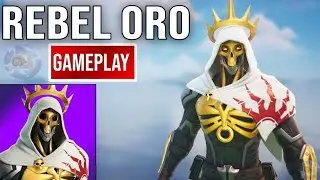 New Rebel Oro Skin Gameplay (Lego Pass) (Fortnite)