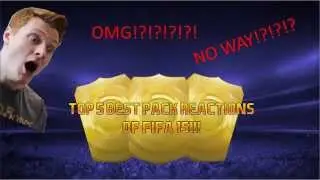 TOP 5 BEST PACK REACTIONS OF FIFA 15!!!