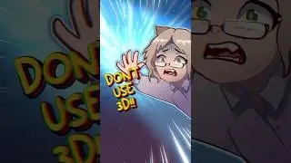 STOP using 3D in #webtoon  🚫😡 #webtoonartist #animation