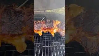 Smoked and stuffed pork loin