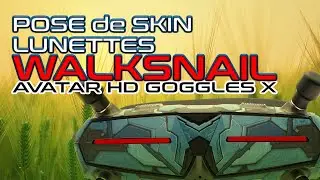 Pose de Skin Goggles X