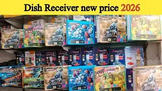 Dish Receiver New Price in Pakistan 2026 / c band lnb / ku band lnb / f1f1 receivers / tv box
