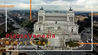 Piazza Venezia #Rome #Italy #Dronevideo #4K