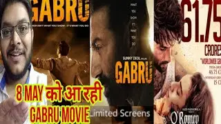 GABRU RELEASE DATE CONFIRMED BY MAKERS | GABRU ON 8TH MAY 2026 | O ROMEO 61.75 CR WORLDWIDE GROSS 