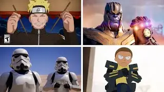 ALL FORTNITE CROSSOVER TRAILERS (2017-2022)