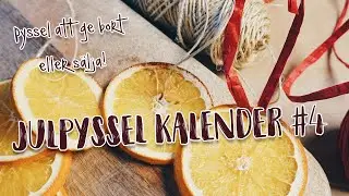 JULPYSSLA MED FRUKT! JULDEKORATIONER ATT S&Auml;LJA, GE BORT ELLER DEKORERA HEMMA MED!